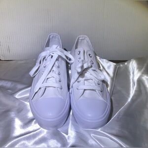 NOBO women’s size 11 white sneakers. Tried on never worn. NWOT